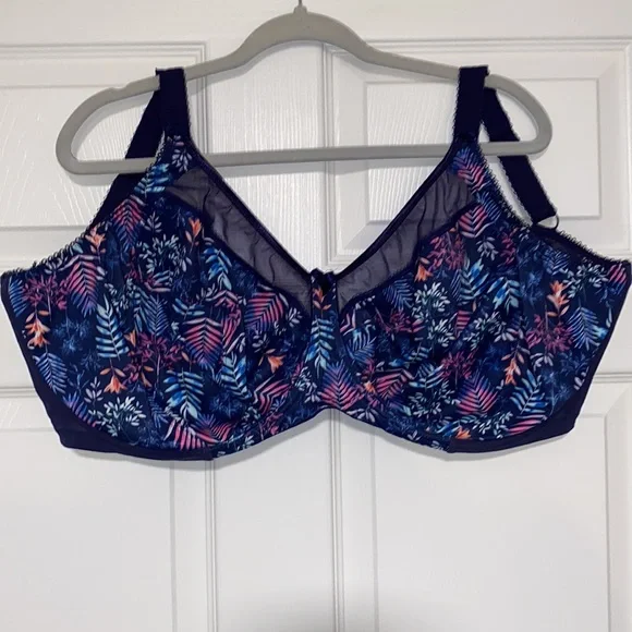 Goddess Bra Floral print Size 36N - Picture 2 of 3